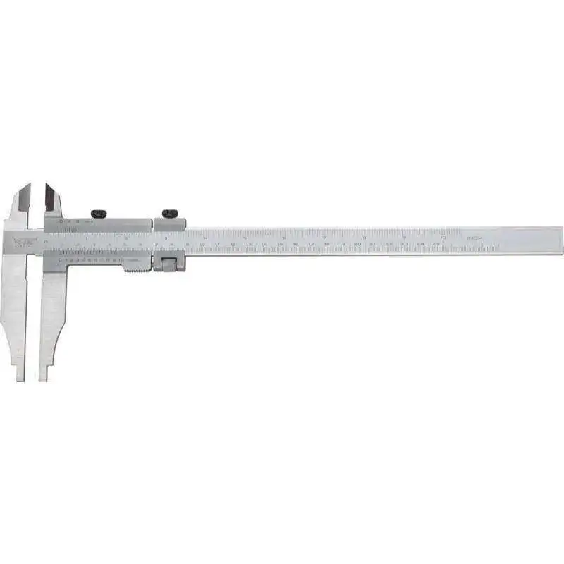 VOGEL 203902 - Calibre pie de rey de tornero con puntas DIN 862 - Capacidad 250mm