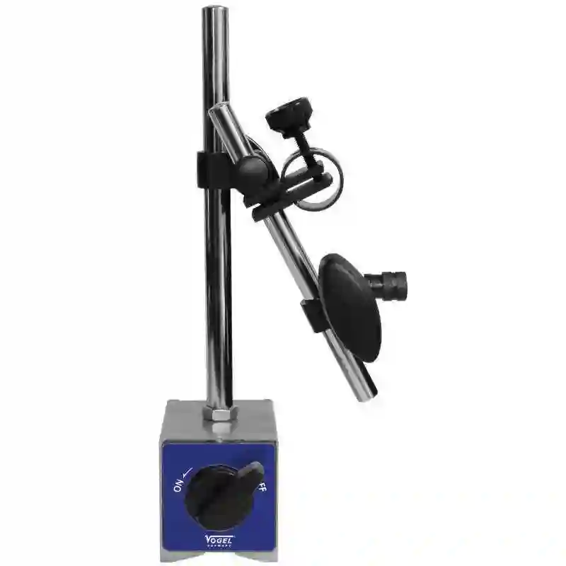 VOGEL 250201 - Soporte universal porta-comparador – Altura total 295mm- Base 70 x 45 x 65mm