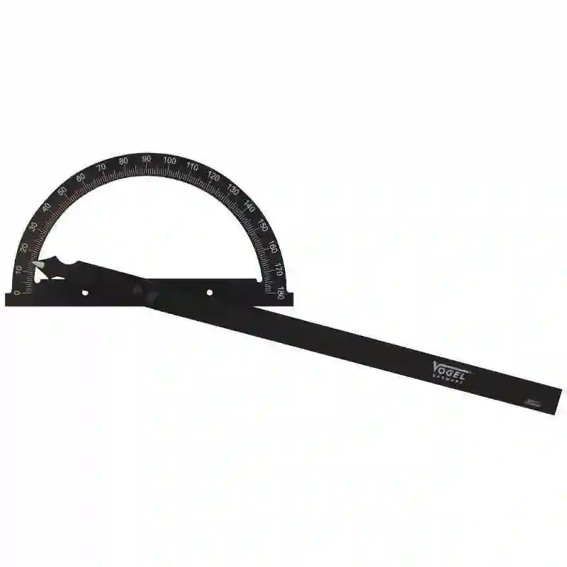 VOGEL 322512.2 - Transportador de ángulos. Cuadrante ø 120 x largo 150mm