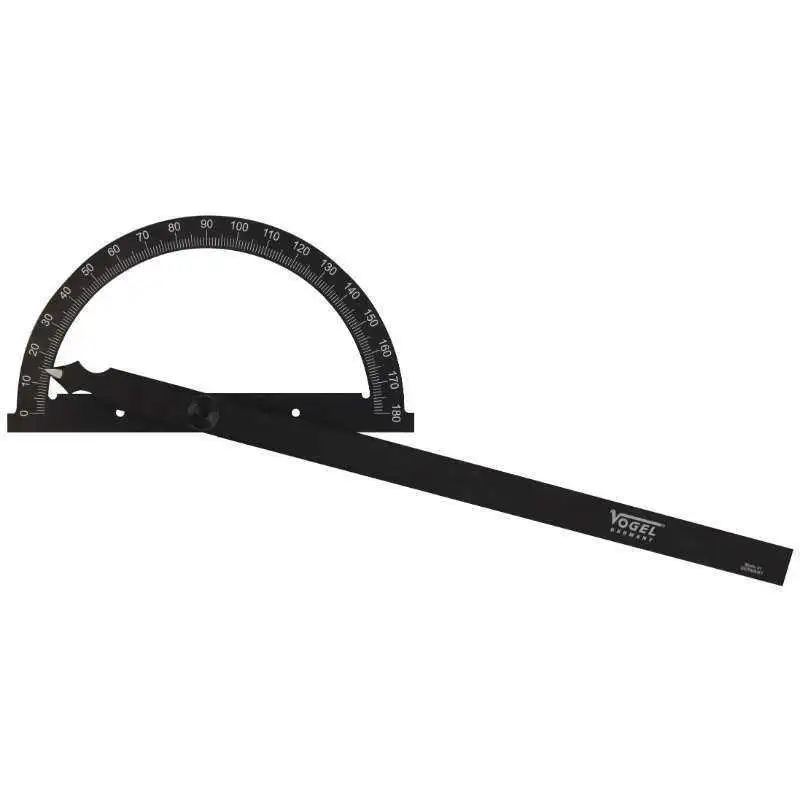 VOGEL 322512.2 - Transportador de ángulos. Cuadrante ø 120 x largo 150mm