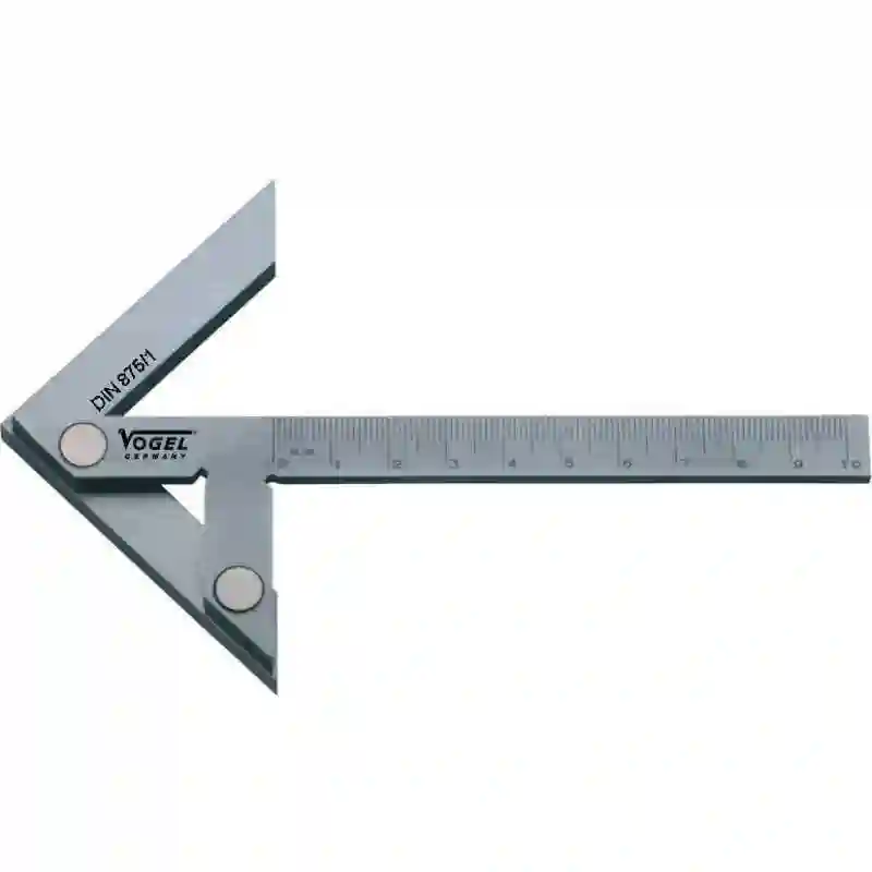 VOGEL 312533 - Escuadra de centrar DIN 875/I - Medidas 200 x 150mm