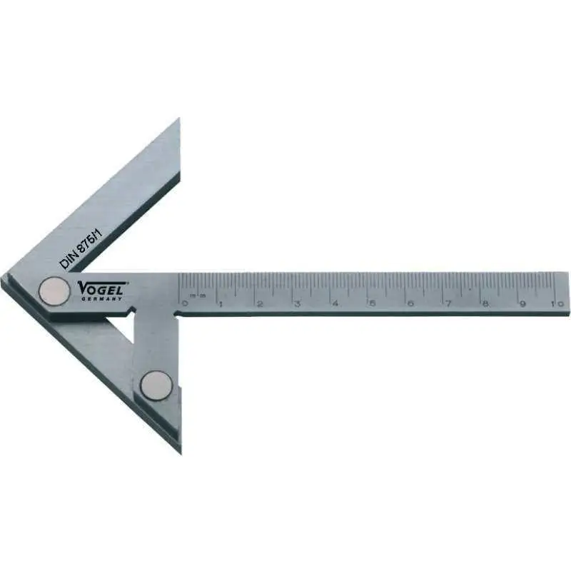 VOGEL 312533 - Escuadra de centrar DIN 875/I - Medidas 200 x 150mm