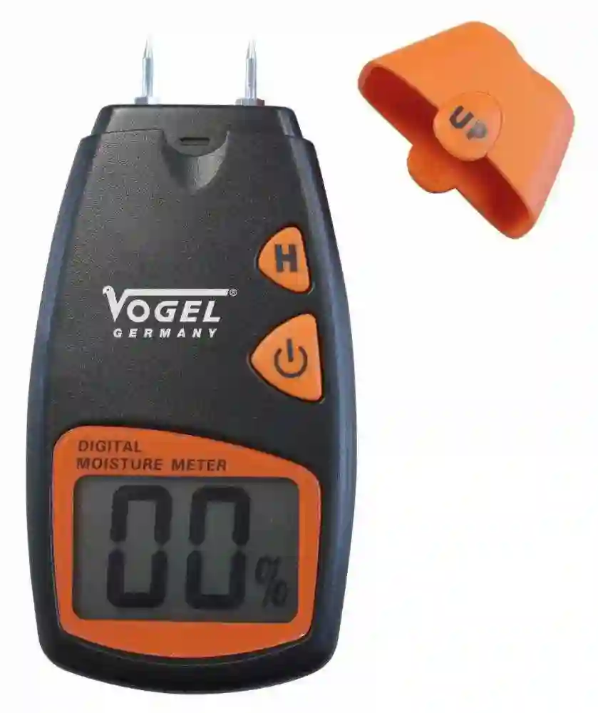 Medidor de humedad electrónico digital ideal para leña Vogel