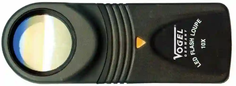 Lupa de mano con LED Vogel