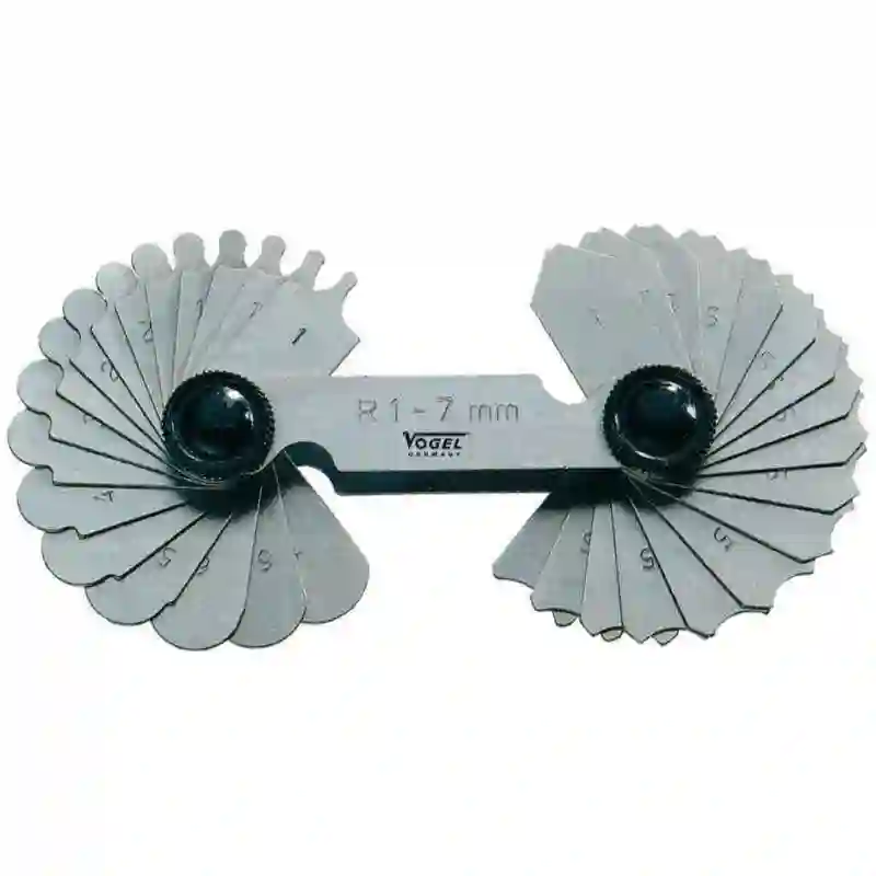 VOGEL 472117 - Juego galgas para radios - INOX - 15 láminas