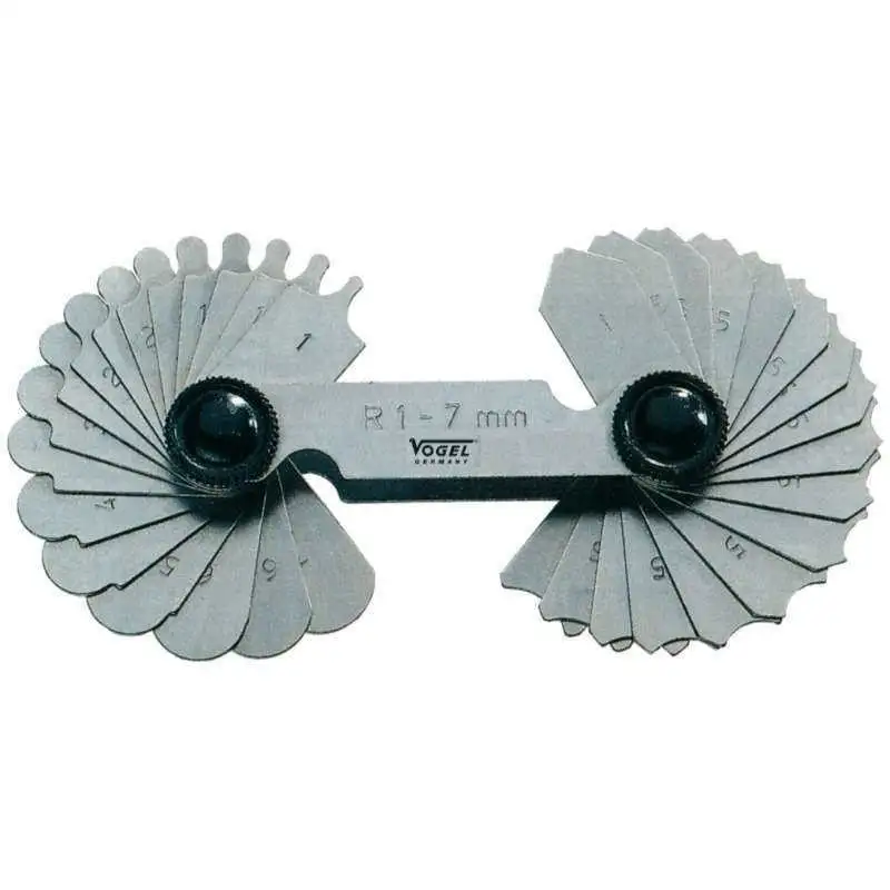VOGEL 472117 - Juego galgas para radios - INOX - 15 láminas