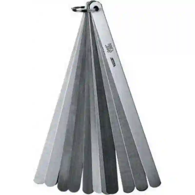 VOGEL 436157 - Juego galgas espesores para válvulas - Templado - 20 láminas
