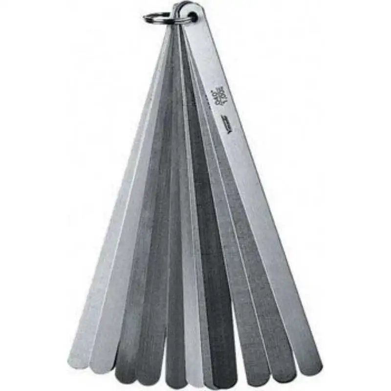 VOGEL 436157 - Juego galgas espesores para válvulas - Templado - 20 láminas