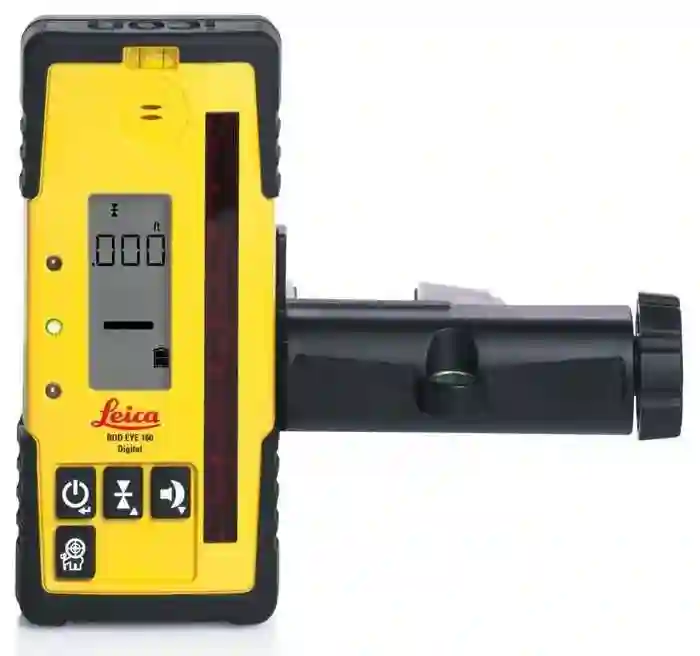 Receptor para niveles láser rotativos Rugby Rod Eye 160 Digital Leica Geosystems