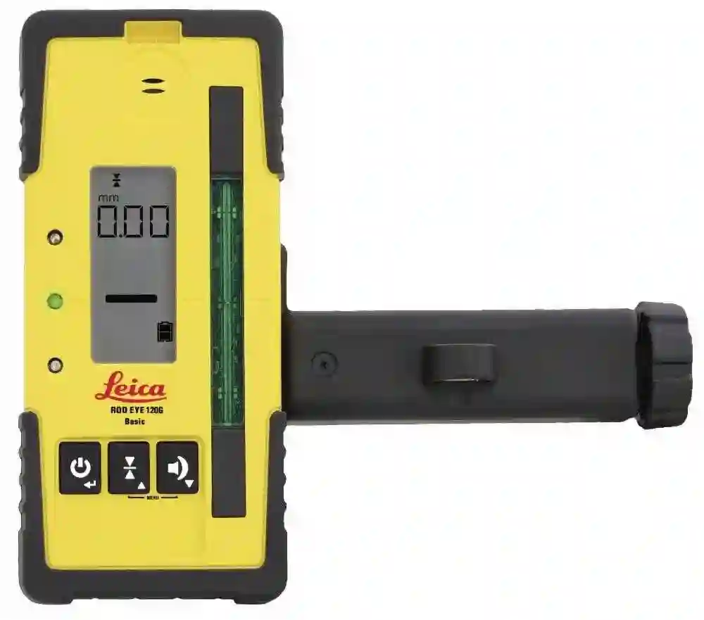 Receptor para nivel láser giratorio Rugby 640G de rayo verde Rod Eye 120 Green Leica Geosystems