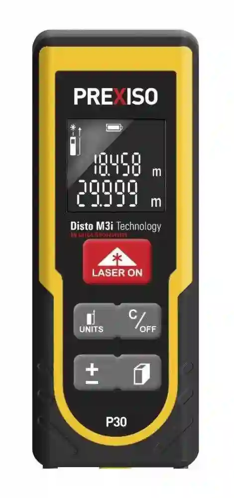 Medidor láser de hasta 30 m de alcance P30 Prexiso