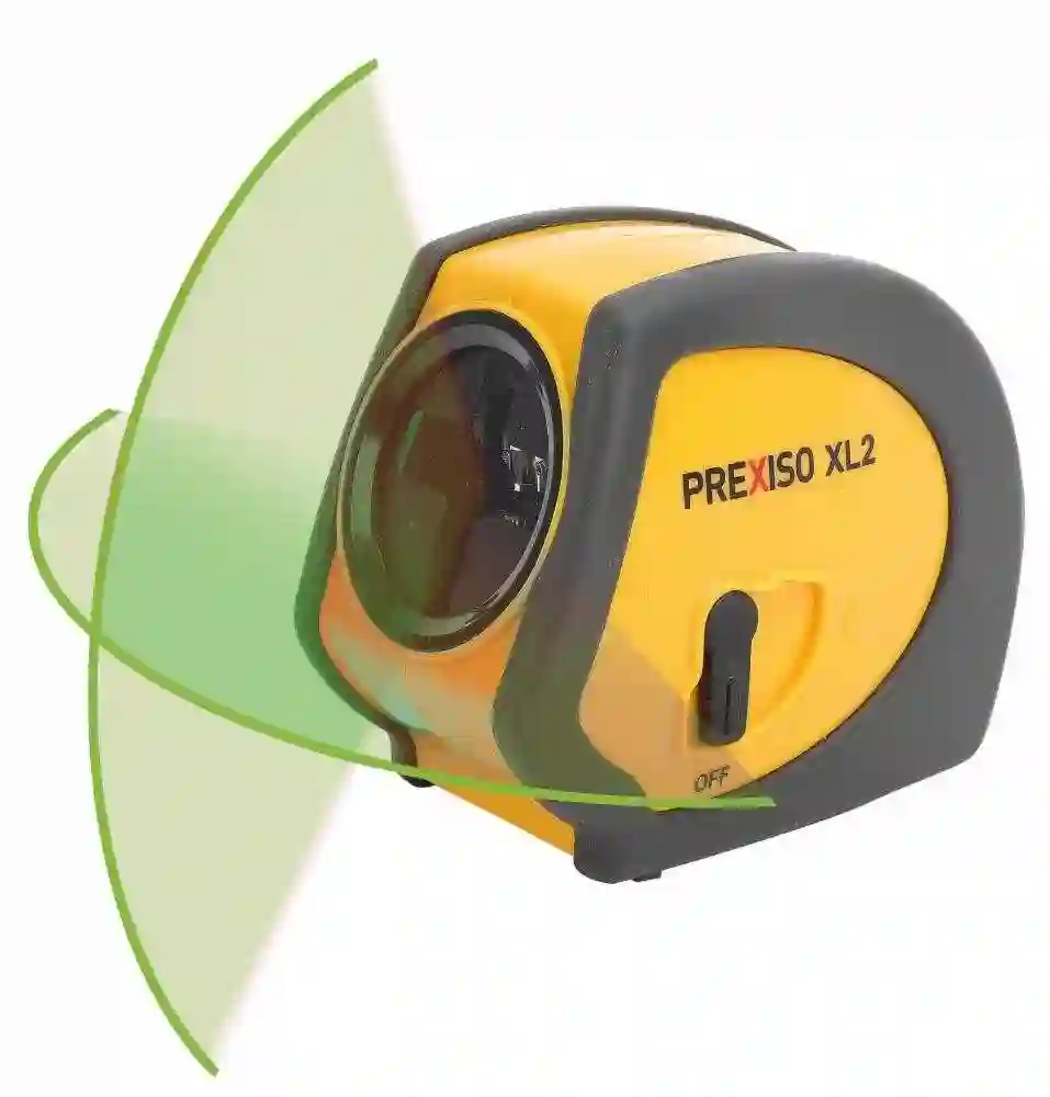 Nivel láser de líneas en cruz verde XL2CG Prexiso