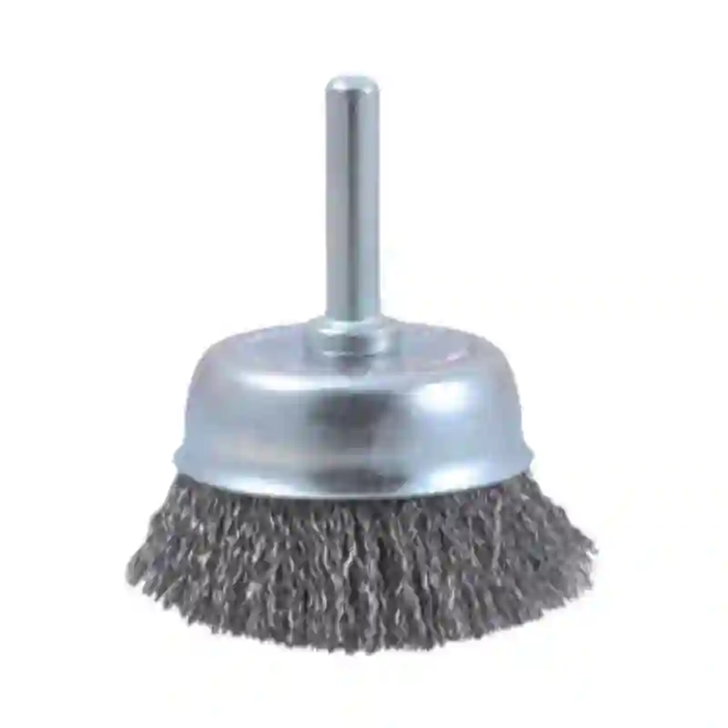 Osborn 8703613351 - Cepillo taza inox con vástago de 6mm y filamento de ø 0.25mm (40x25 )