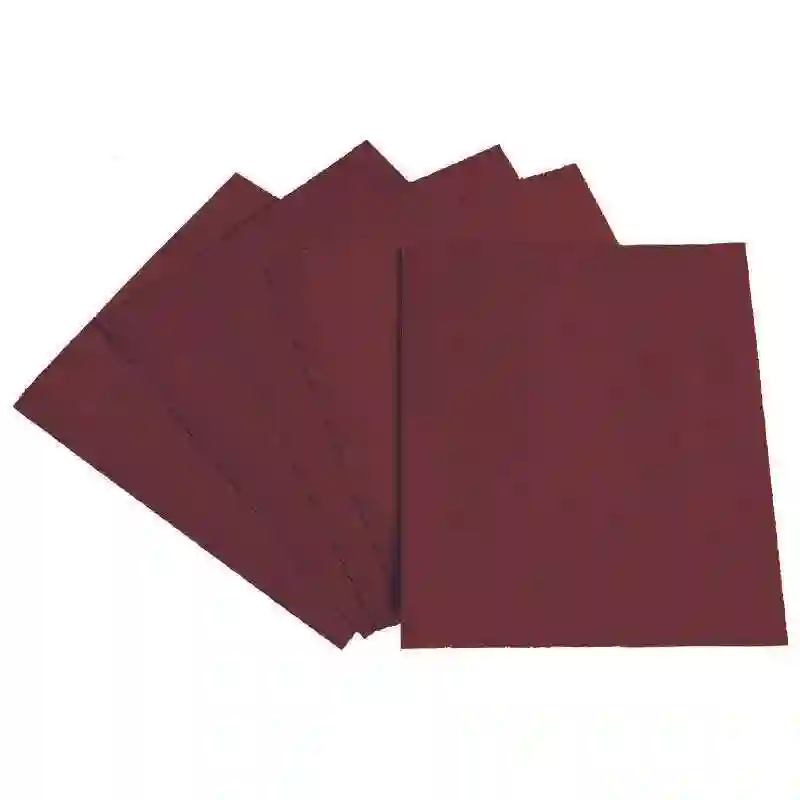 INTERFLEX AC411JFE.220 - Caja de 50 hojas de tela abrasiva superflexible óxido aluminio (grano220)