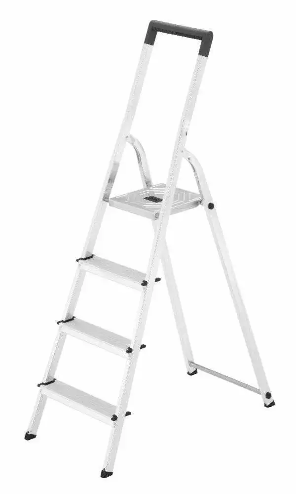 Escalera de tijera de aluminio L40 EasyClix FR 4 Hailo
