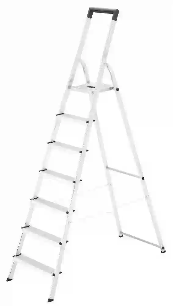 Escalera de tijera de aluminio L40 EasyClix FR 7 Hailo