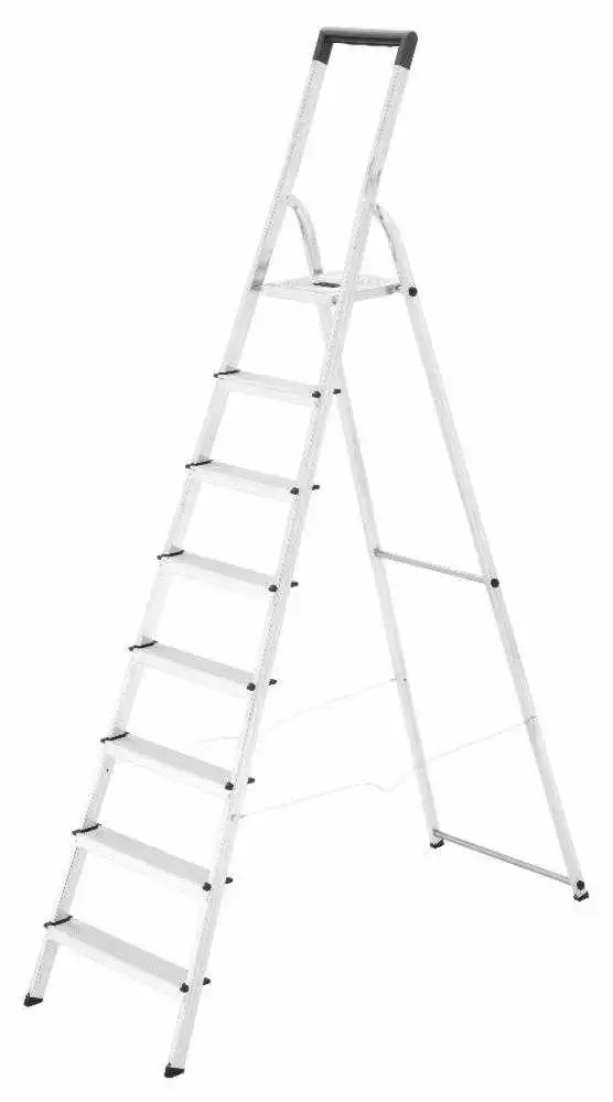 Escalera de tijera de aluminio L40 EasyClix FR 8 Hailo