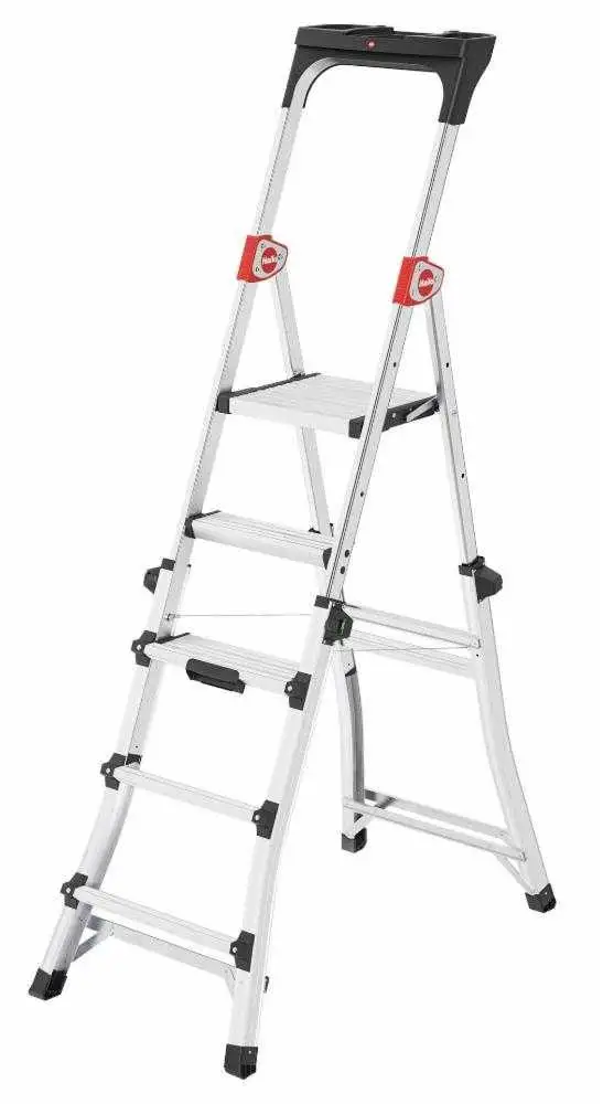 Escalera de tijera telescópica TL100 TopLine 3-4-5 Hailo