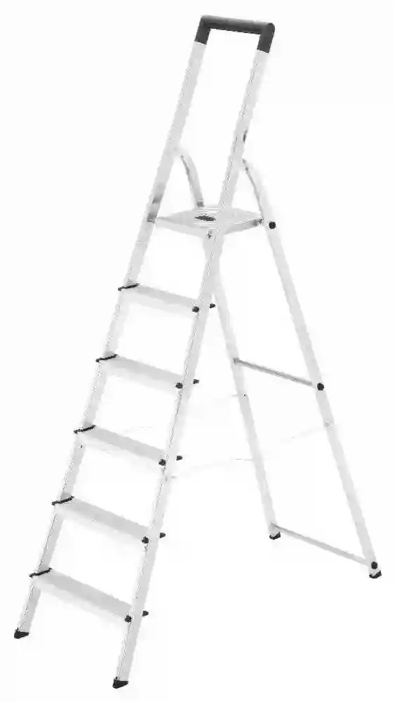 Escalera de tijera de aluminio L40 EasyClix FR 6 Hailo