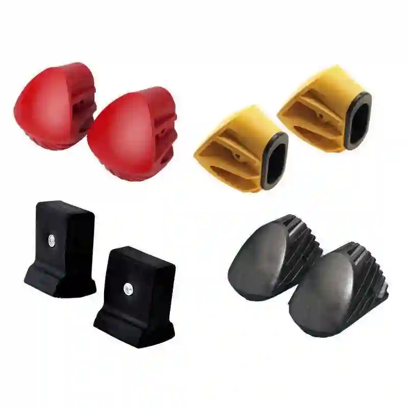HAILO 9914-007 - Juego de 2 pies para estabilizadores curvos/rectos de escaleras ProfiLOT y ProfStep