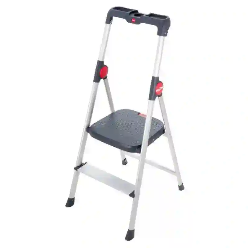 Mini escalera superligera de aluminio WideStep 2 Hailo