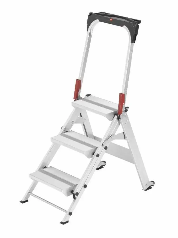Mini escalera de aluminio ST100 TopLine 4 Hailo