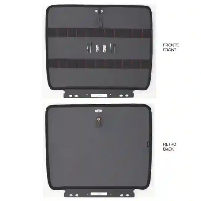 Panel portaherramientas inferior PEL para maletas ROCK 350 y TURTLE 350 GT Line