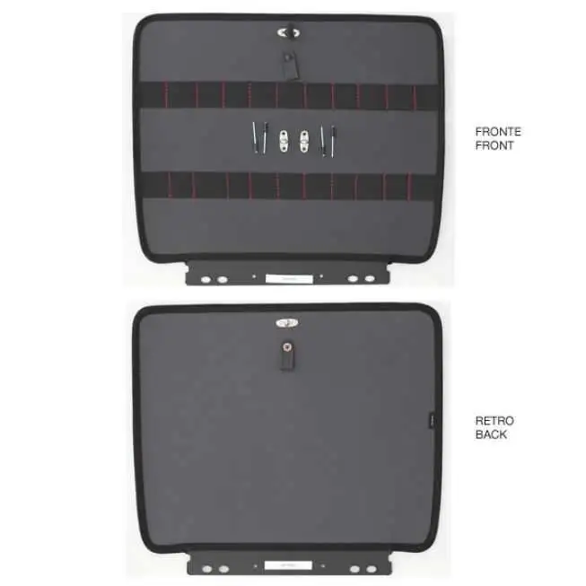 Panel portaherramientas inferior PEL para maletas ROCK 350 y TURTLE 350 GT Line