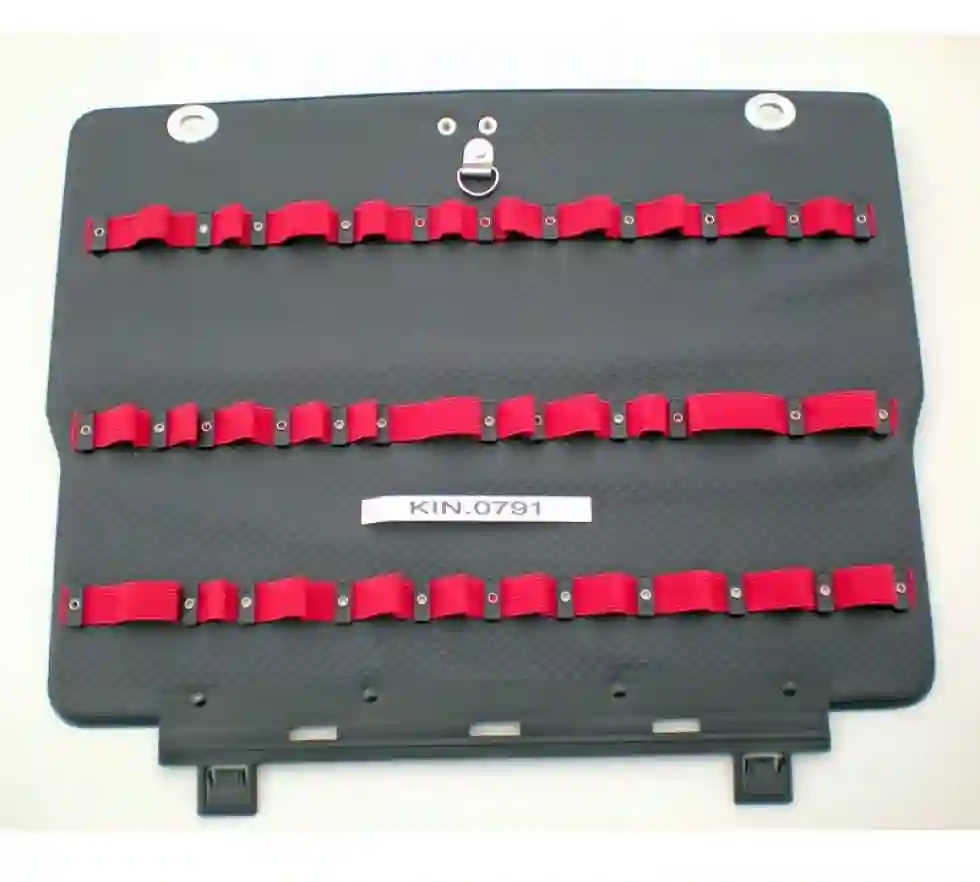 Panel portaherramientas inferior PEL para maletas ATOMIK WHEELS y ATOMIK 215 GT Line