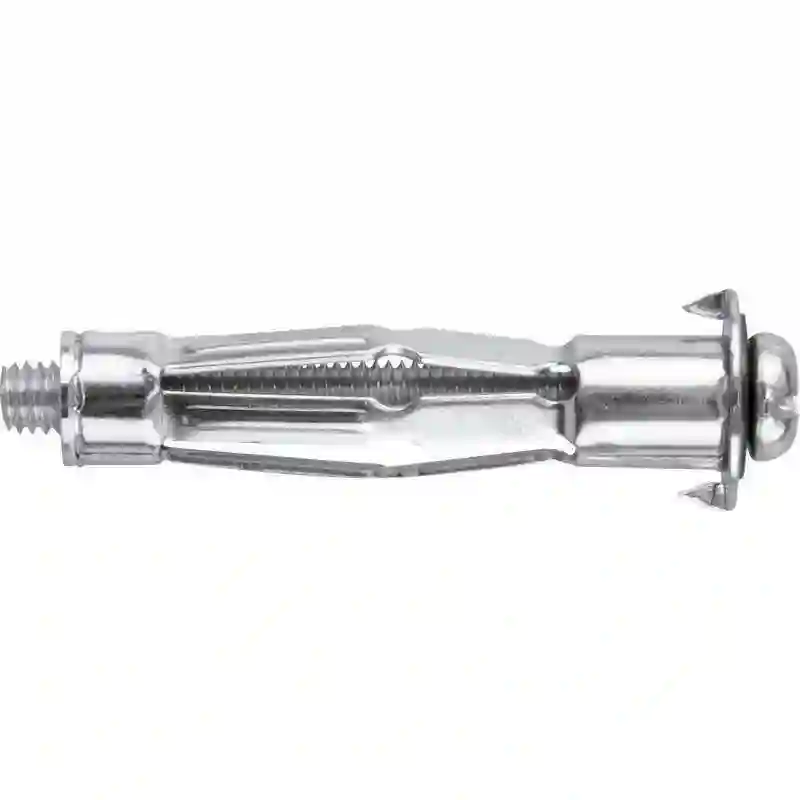 TOX 035701181 - Blíster de 2 tacos metálicos para espacios huecos ACROBAT 14 x 68mm + tornillo MHD-S
