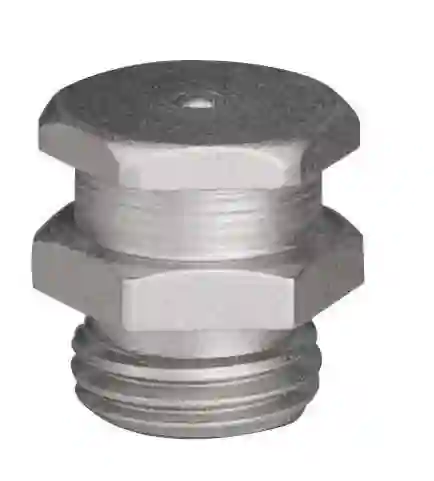 Engrasadores rectos de cabeza plana tipo T1/B R.1/4-19 BSPP x L.16 x Ø15 acero (25 uds) Umeta