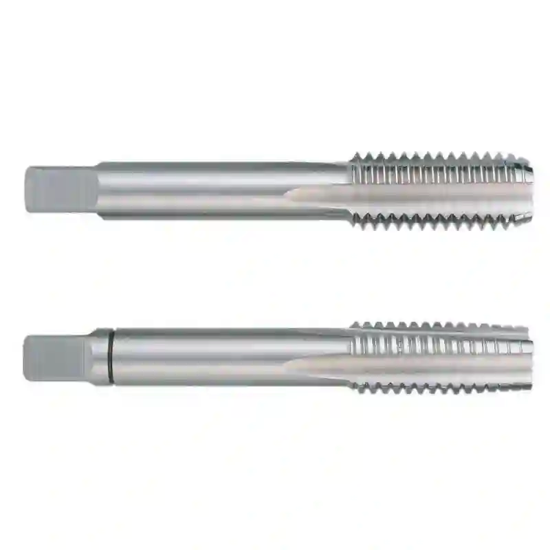 RUKO 246078UNF - Juego de 2 machos para roscar a mano UNF DIN 2181 HSS rectificados con rosca 7/8