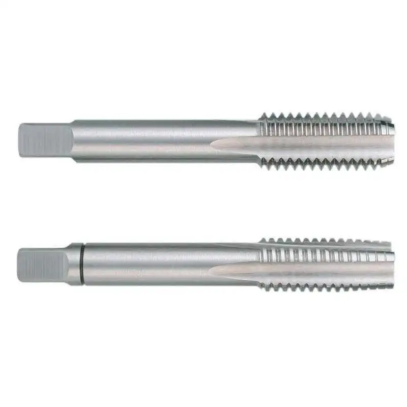 RUKO 246078UNF - Juego de 2 machos para roscar a mano UNF DIN 2181 HSS rectificados con rosca 7/8