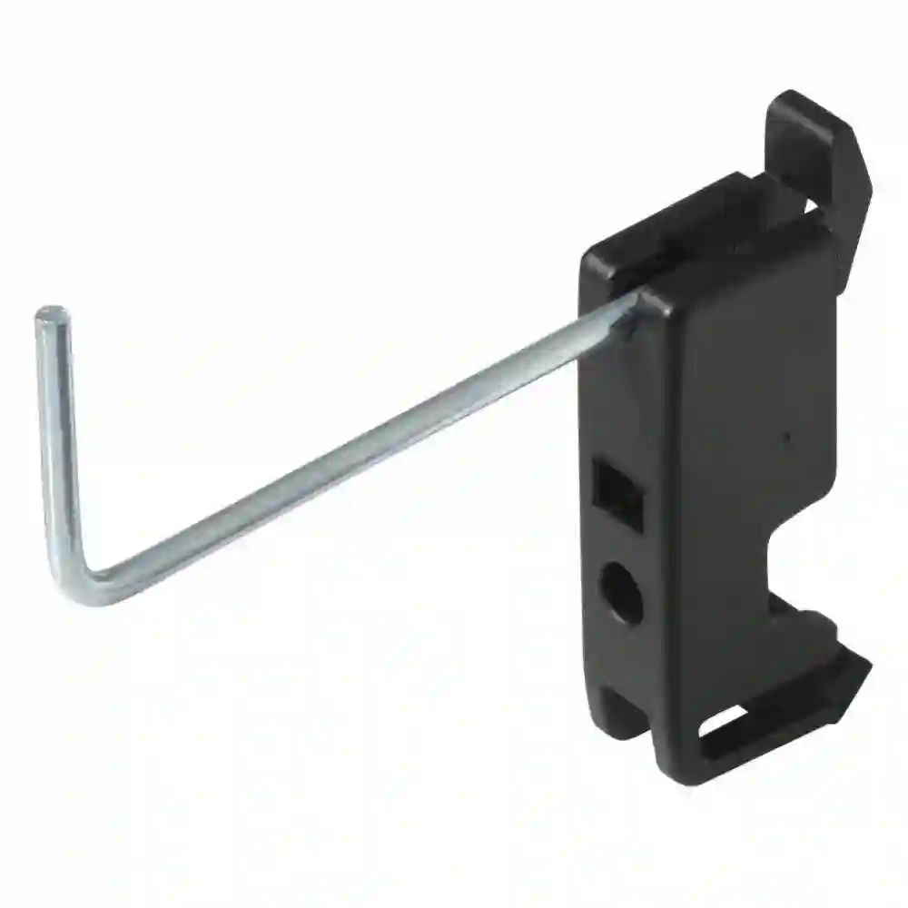 10 ganchos sencillos para panel perforado de 60 mm WSS Wolfcraft