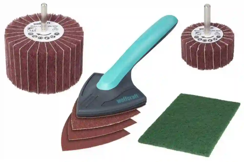 1 juego de tratamiento de madera de 7 pzas. Wolfcraft