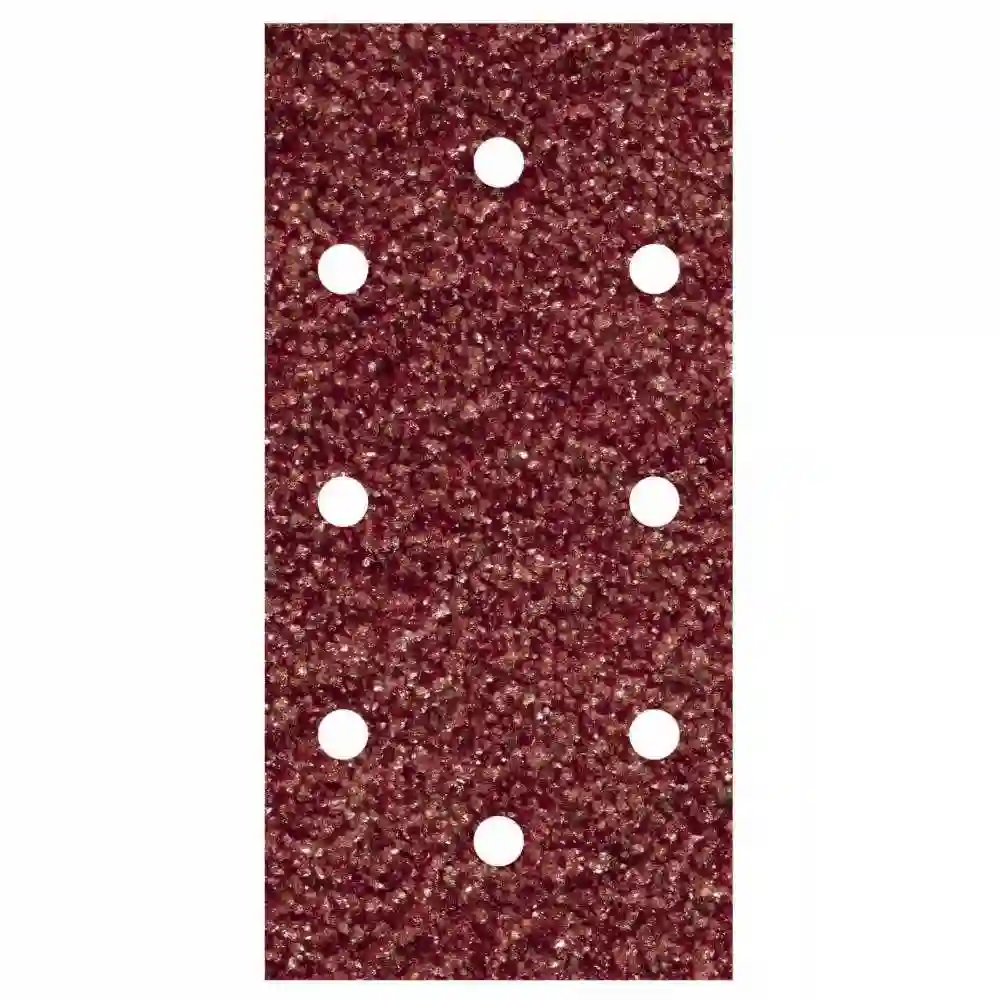 5 hojas de lijar adhesivas Corindón de grano 80 de 93 x 190 mm Wolfcraft
