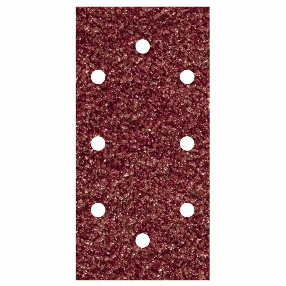 5 hojas de lijar adhesivas Corindón de grano 80 de 93 x 190 mm Wolfcraft