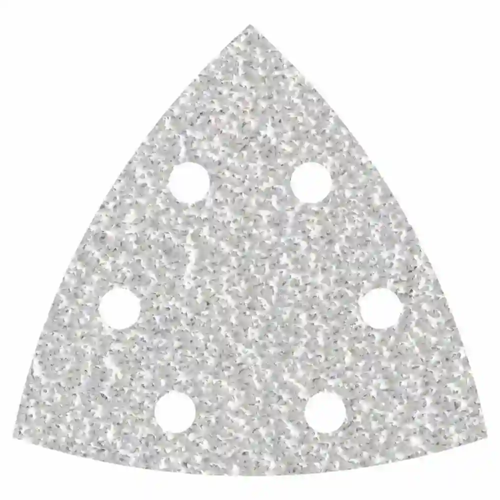 5 hojas abrasivas adhesivas Estearato, grano 80 Delta 95 mm Wolfcraft