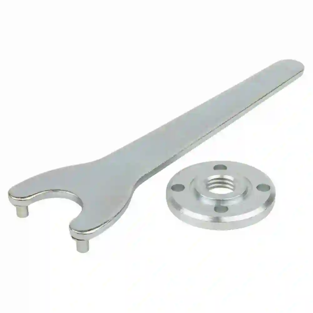 1 llave de brida con tuerca de brida M 14 Wolfcraft