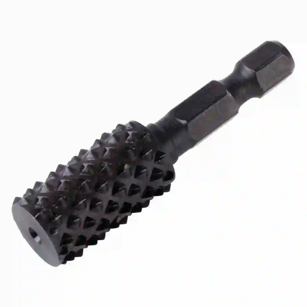 1 escofina de perfil para madera cil. hexagonal   13 x 22 mm Wolfcraft