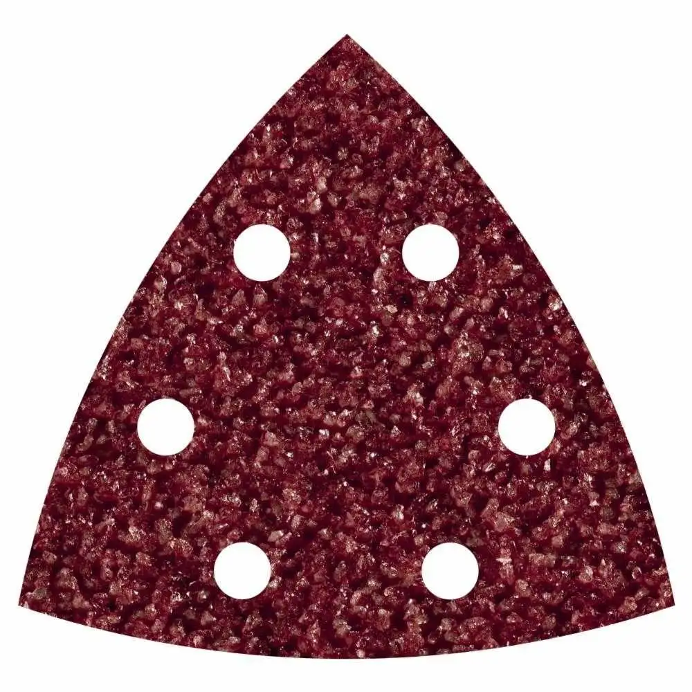 25 hojas abrasivas adhesivas Corindón, grano 40 Delta 95 mm Wolfcraft