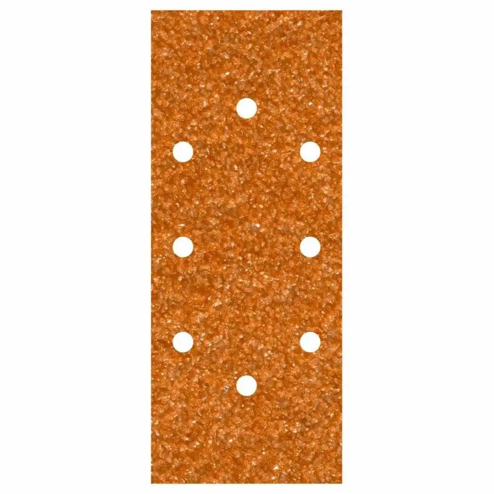 5 hojas de lijar de corindón. grano 80. 93 x 230 mm 1972000 Wolfcraft