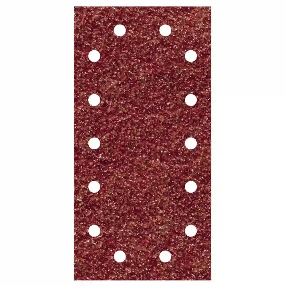 5 hojas de lijar adhesivas Corindón de grano 120 de 115 x 230 mm Wolfcraft