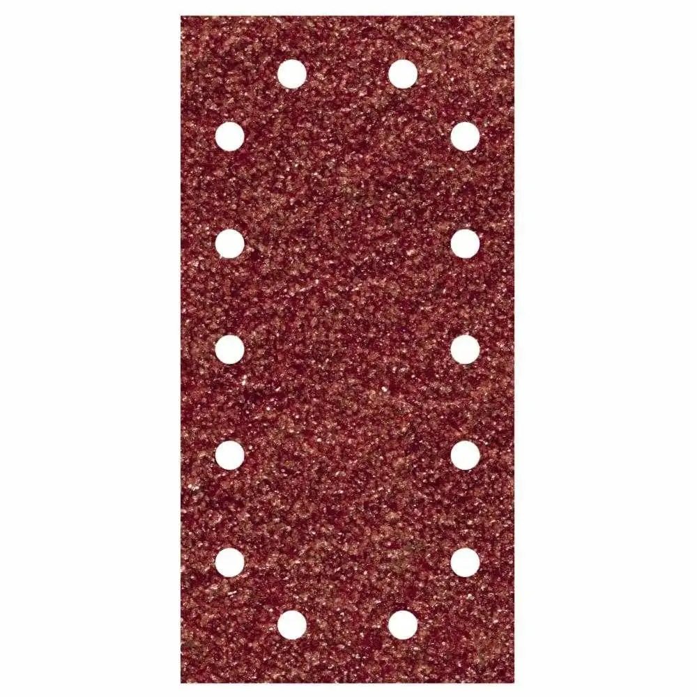 5 hojas de lijar adhesivas Corindón de grano 120 de 115 x 230 mm Wolfcraft