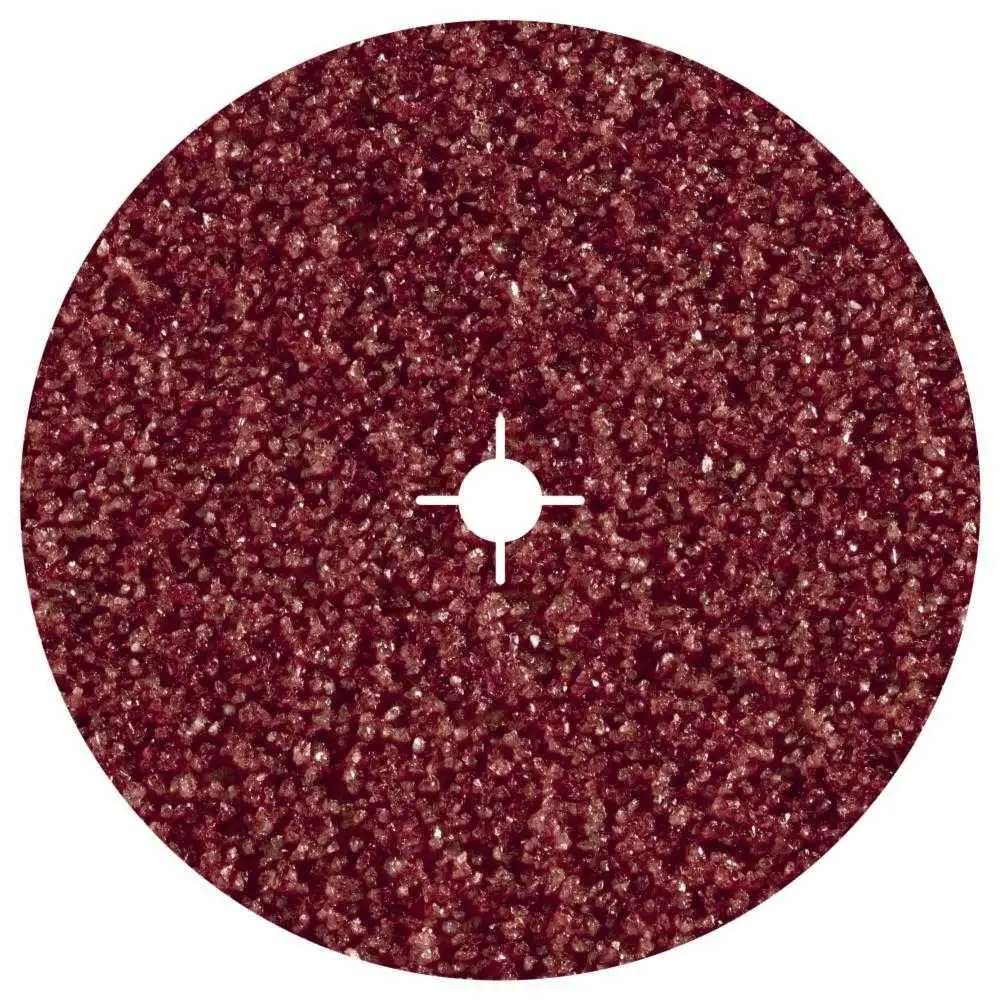 5 discos de lijar de fibra WS, grano 60   180 mm Wolfcraft