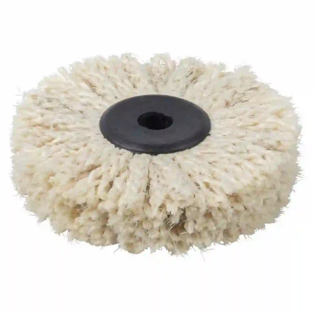 1 cepillo de cuerda sisal, taladro 10 mm,   85 x 20 mm Wolfcraft