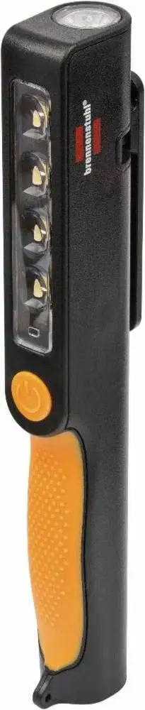 Linterna de trabajo multifunción LED con clip y batería HL DA 41 MC (200+150 lm) Brennenstuhl