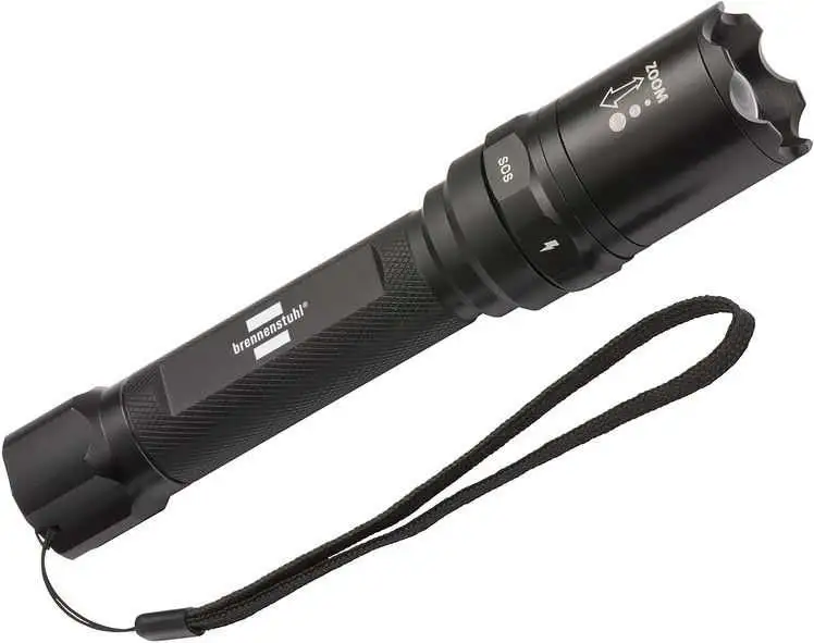 Linterna LED LuxPremium TL 400 AF con batería recargable y foco ajustable de 430 lm Brennenstuhl