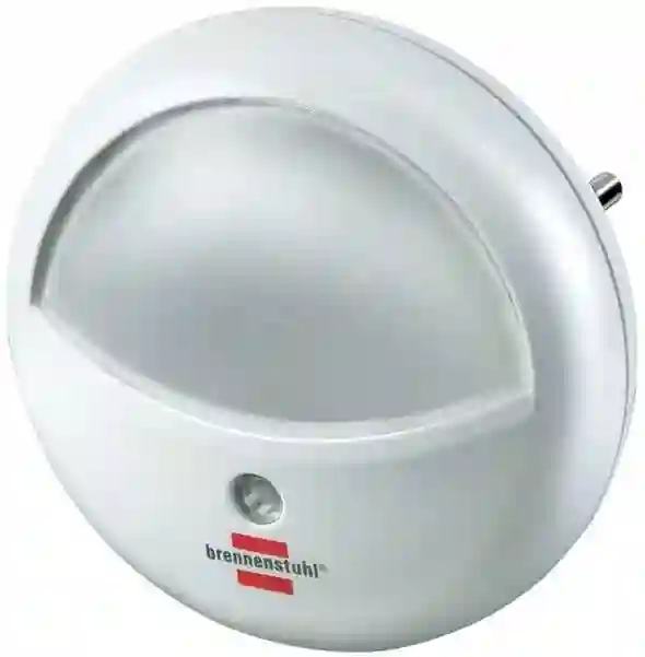 Luz nocturna LED con sensor crepuscular OL Redonda Brennenstuhl