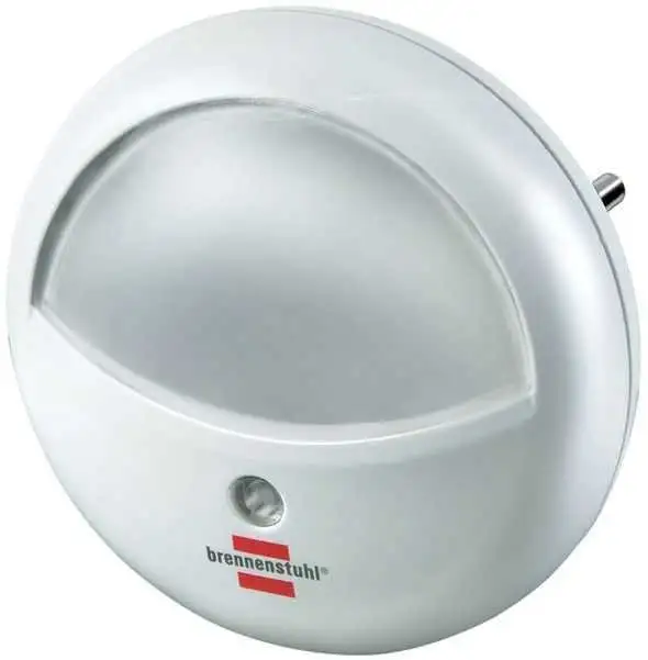 Luz nocturna LED con sensor crepuscular OL Redonda Brennenstuhl